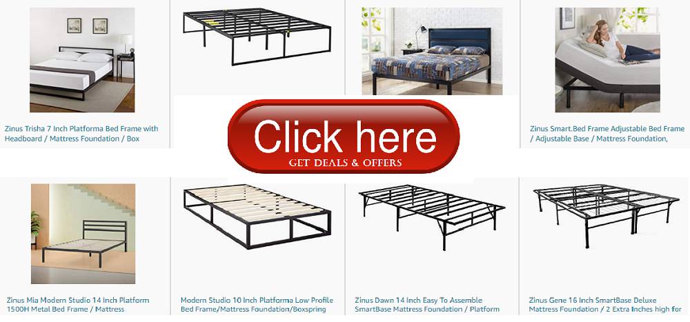 Zinus Bed Frame & Foundation Coupon