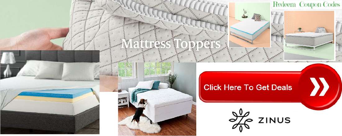 zinus mattress topper coupon