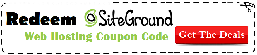 SiteGround Coupon 