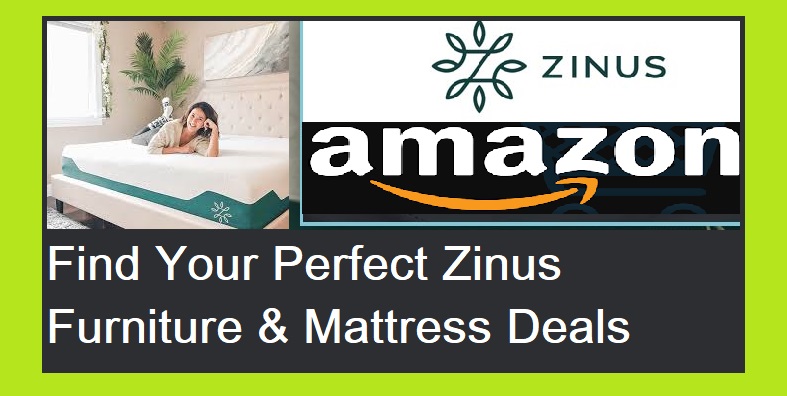 zinus mattress and furniture deals