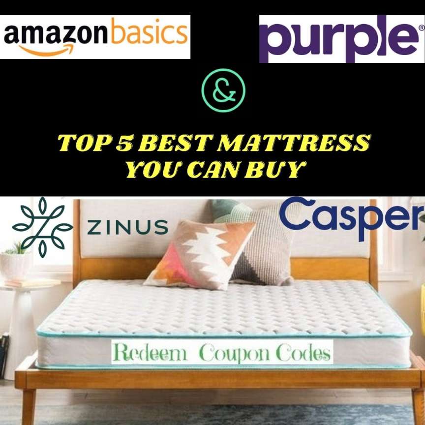 TOP 5 BEST MATTRESS YOU CAN BUY