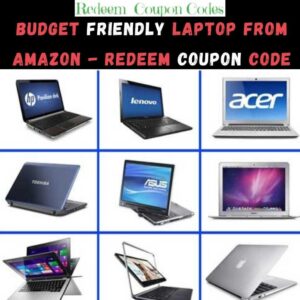 Amazon laptop coupon code